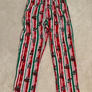 Buc-red Festive Striped Pajama Pants